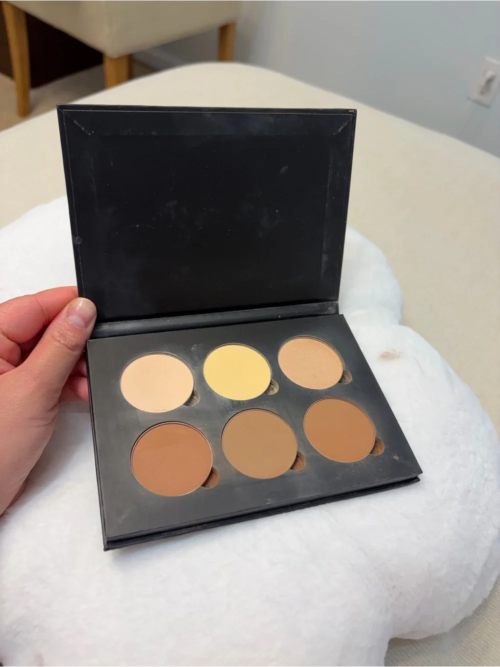 MAC Cosmetics Bronzer & Neutral Eyeshadow Palette Duo — Brown, Tan, Cream, Gold